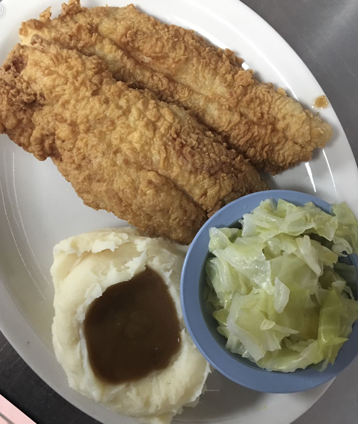 Order Fried Catfish Plate food online from Fernando's store, Chattanooga on bringmethat.com