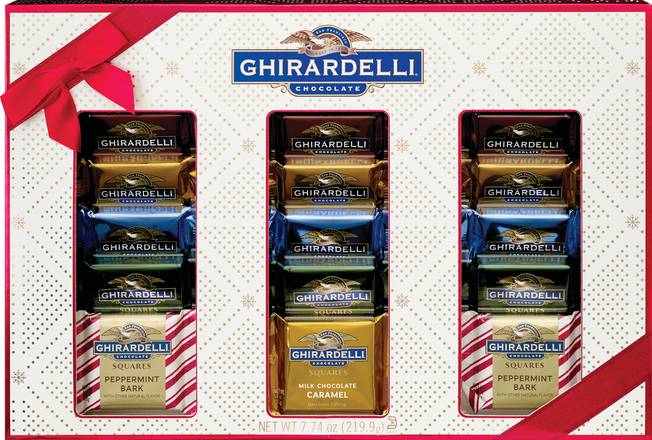Order GHIRARDELLI Premium Chocolate Assortment Gift, 7.3 OZ food online from CVS store, MOKENA on bringmethat.com