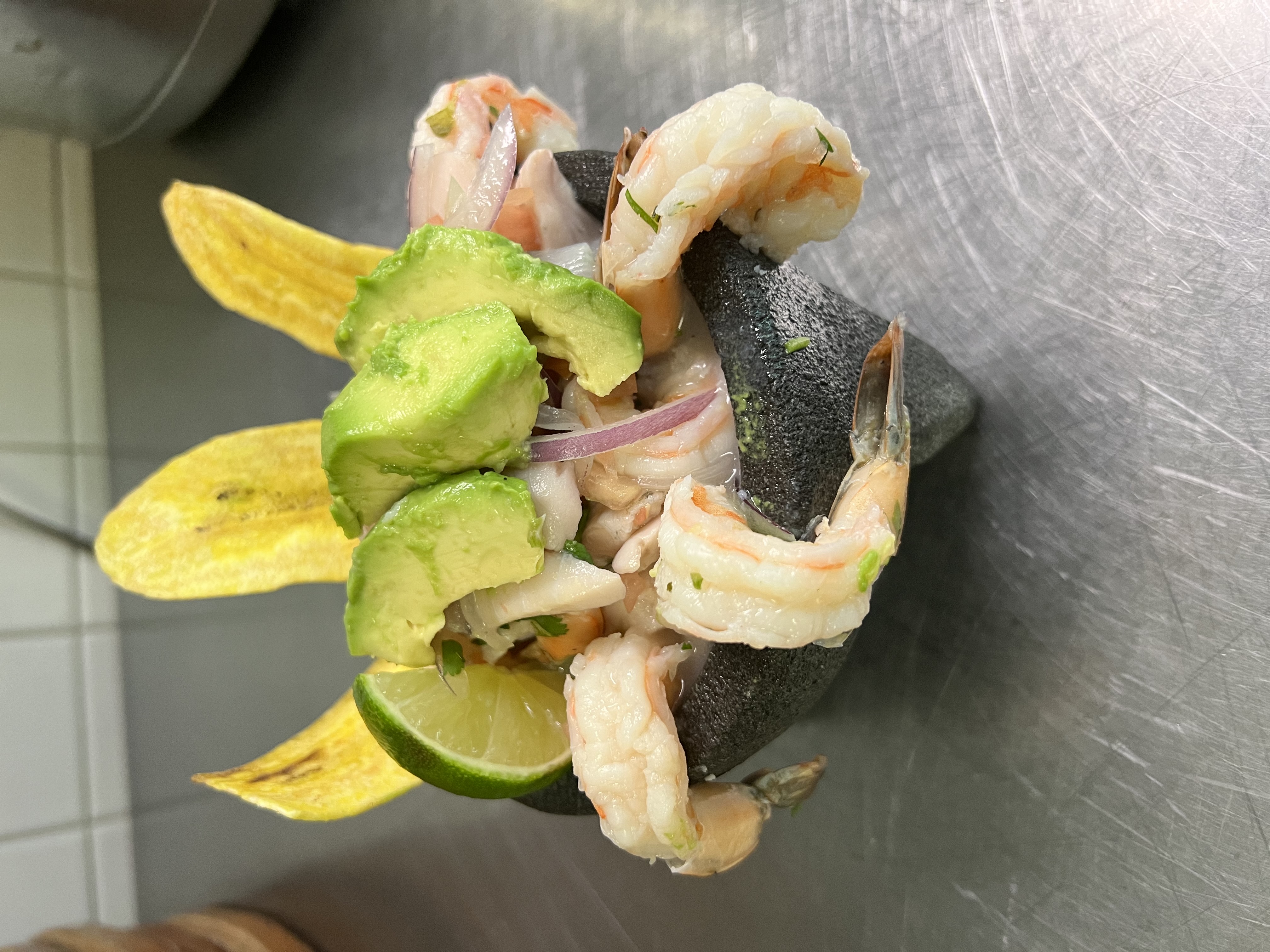 Order Ceviche Mixto food online from El Patron Grill & Bar store, Flushing on bringmethat.com