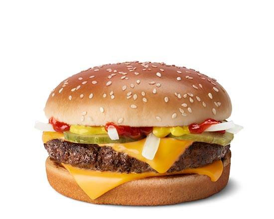 Order Quarter Pounder with Cheese food online from Mcdonald store, Americus on bringmethat.com