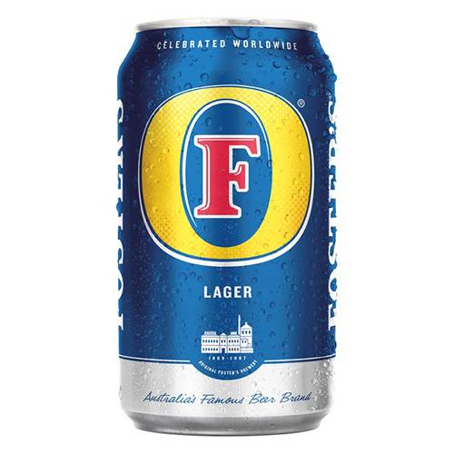 Order Foster's Lager - 25.4 oz Can/Single food online from Bottle Shop & Spirits store, Los Alamitos on bringmethat.com
