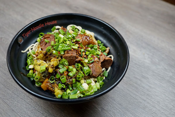 Order Beef Noodle Dry food online from Tiger Noodle House store, Houston on bringmethat.com