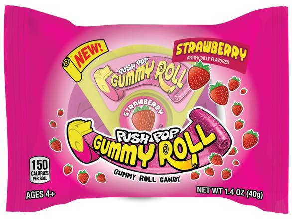 Order Push Pop Gummy Roll, Assorted Flavors, 1.4 OZ food online from Cvs store, SUNNYVALE on bringmethat.com