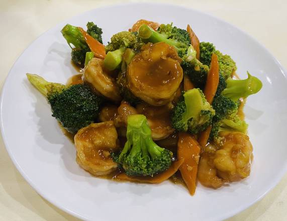Order Shrimp with Broccoli  food online from Wei Authentic Chinese Cuisine store, Gwinnett County on bringmethat.com