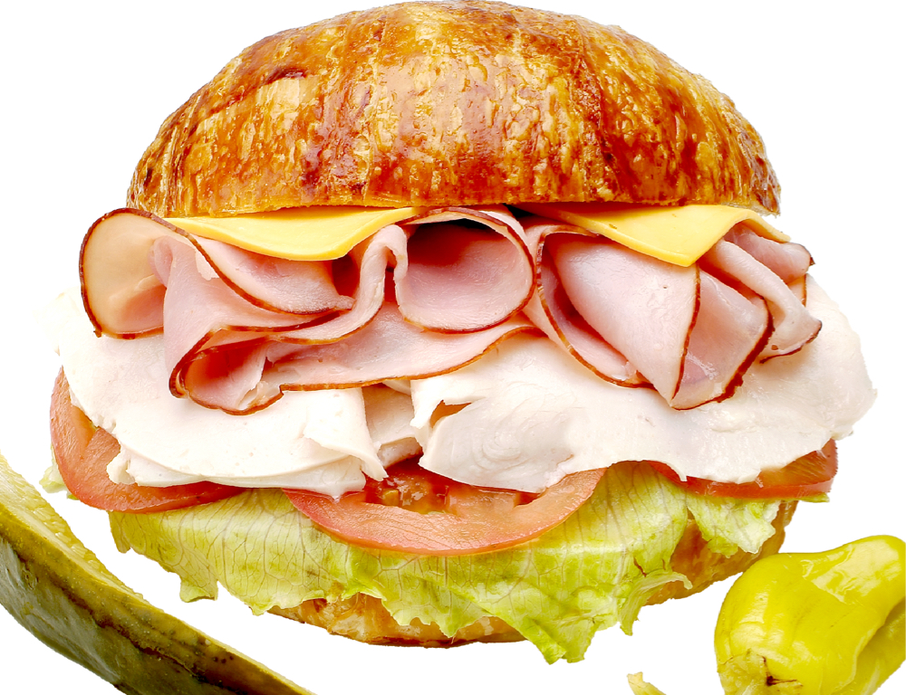 Order 33. Ham and Turkey and cheese food online from Lee's Sandwiches store, Arlington on bringmethat.com