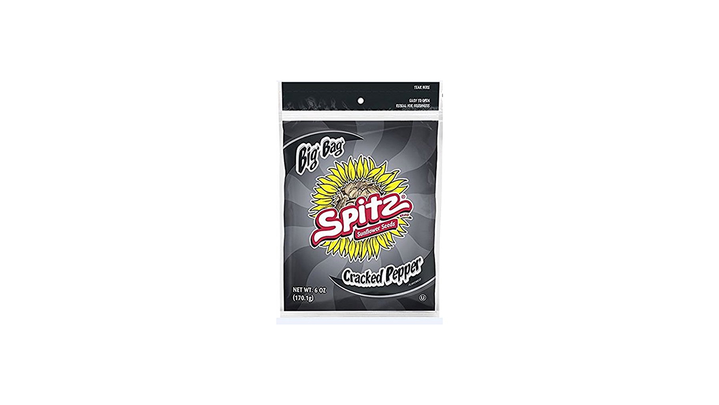 Order Spitz Cracked Pepper Sunflower Seeds 6oz food online from Chevron Extramile store, Temecula on bringmethat.com