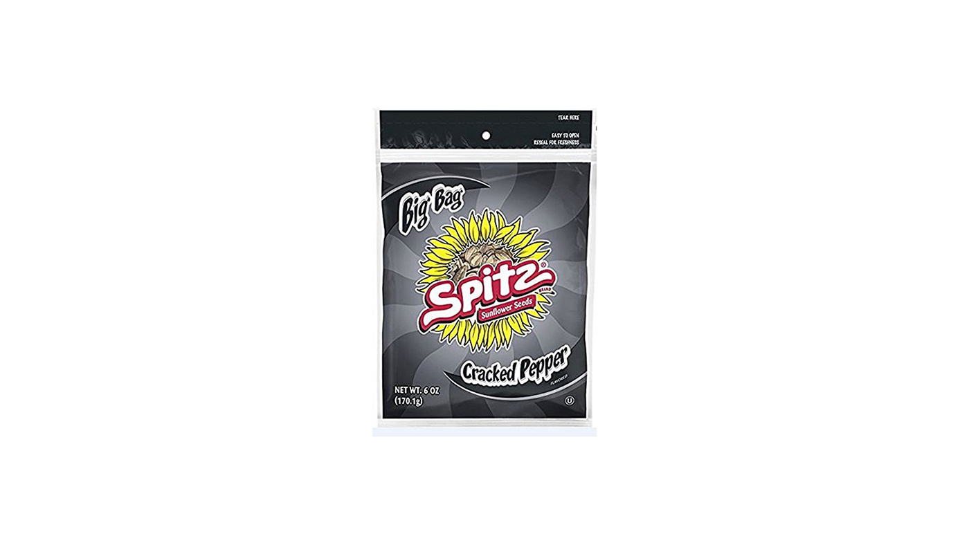 Order Spitz Cracked Pepper Sunflower Seeds 6oz food online from Extramile store, Desert Hot Springs on bringmethat.com