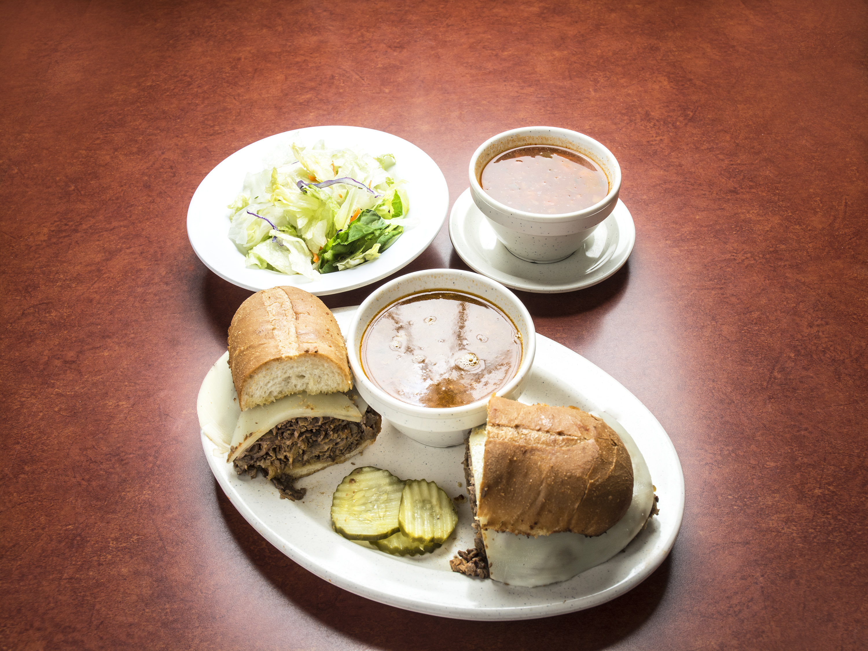 Order 5. French Dip food online from Vince Spaghetti Express store, Temecula on bringmethat.com