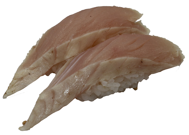 Order Albacore Tuna ( 2 pc ) food online from Oishii Sushi store, Springfield on bringmethat.com