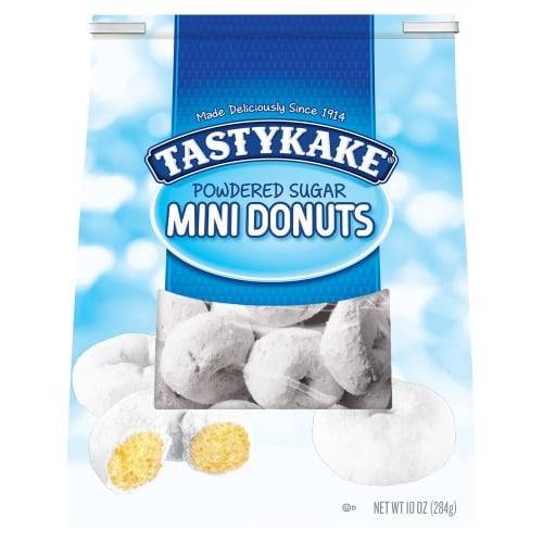 Order Tastykake · Powdered Sugar Mini Donuts (10 oz) food online from Safeway store, Rehoboth Beach on bringmethat.com