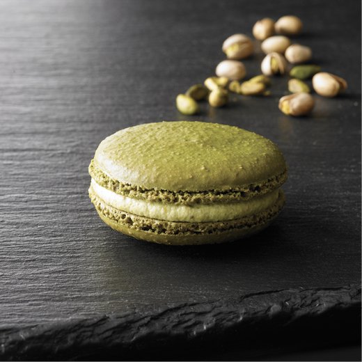 Order Large Pistachio Macaron food online from Paul French Bakery & Cafe store, Washington on bringmethat.com