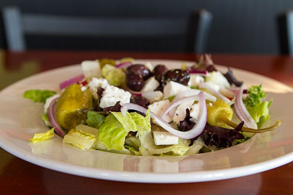 Order Greek Salad - Greek Salad food online from Brother's Pizza Chambersburg store, Chambersburg on bringmethat.com
