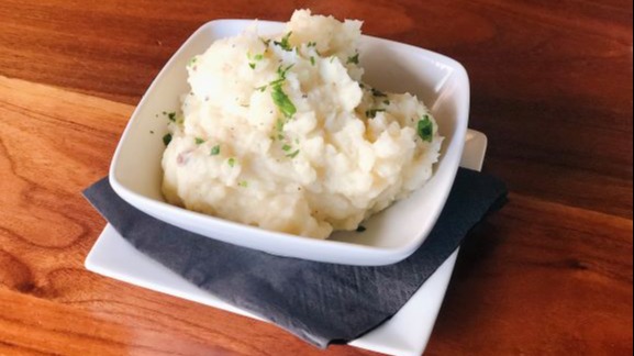 Order Garlic Whipped Potatoes food online from Sedona Taphouse store, Fredericksburg on bringmethat.com