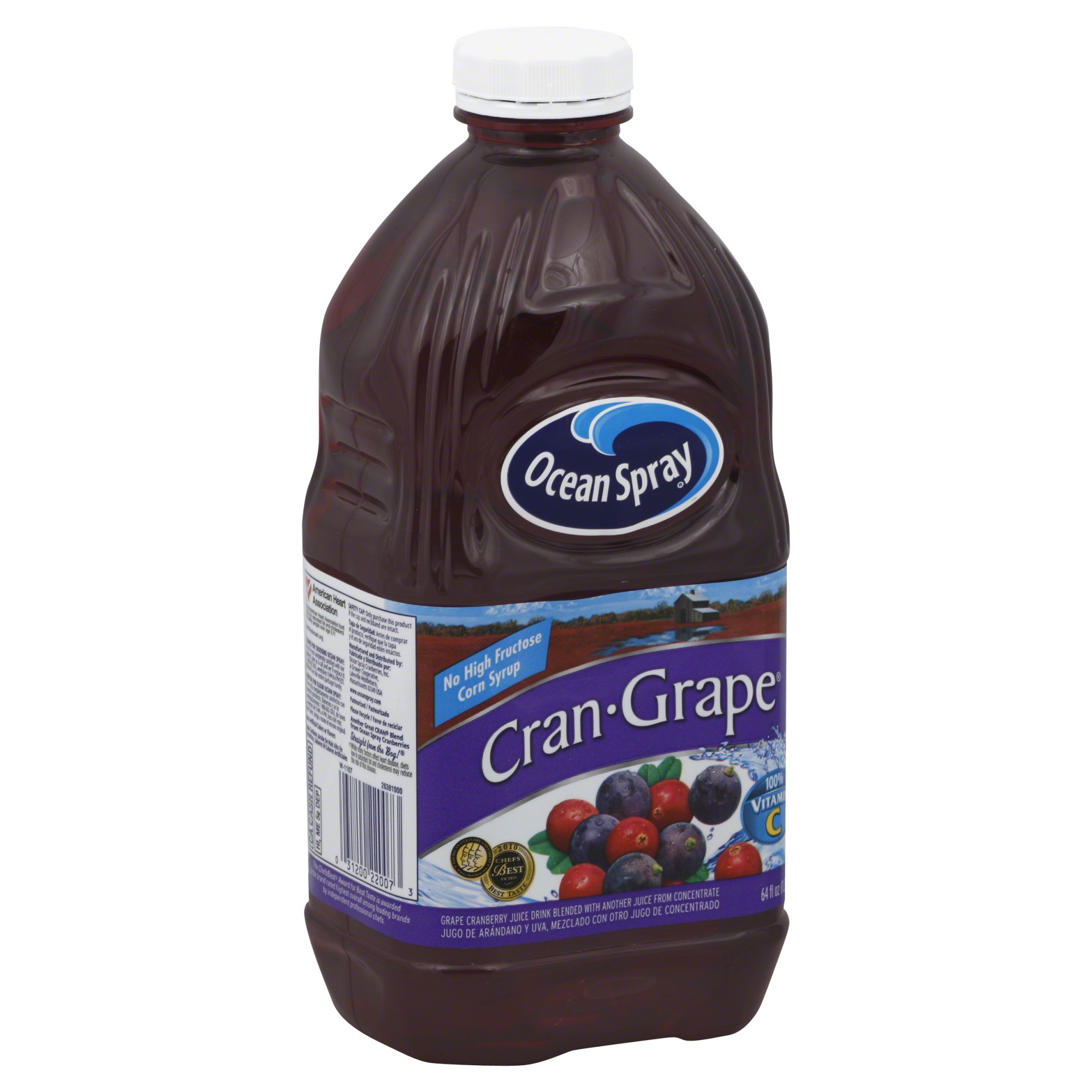 Order Ocean Spray Juice Drink, Cran-Grape - 64 fl oz food online from Rite Aid store, Redwood City on bringmethat.com