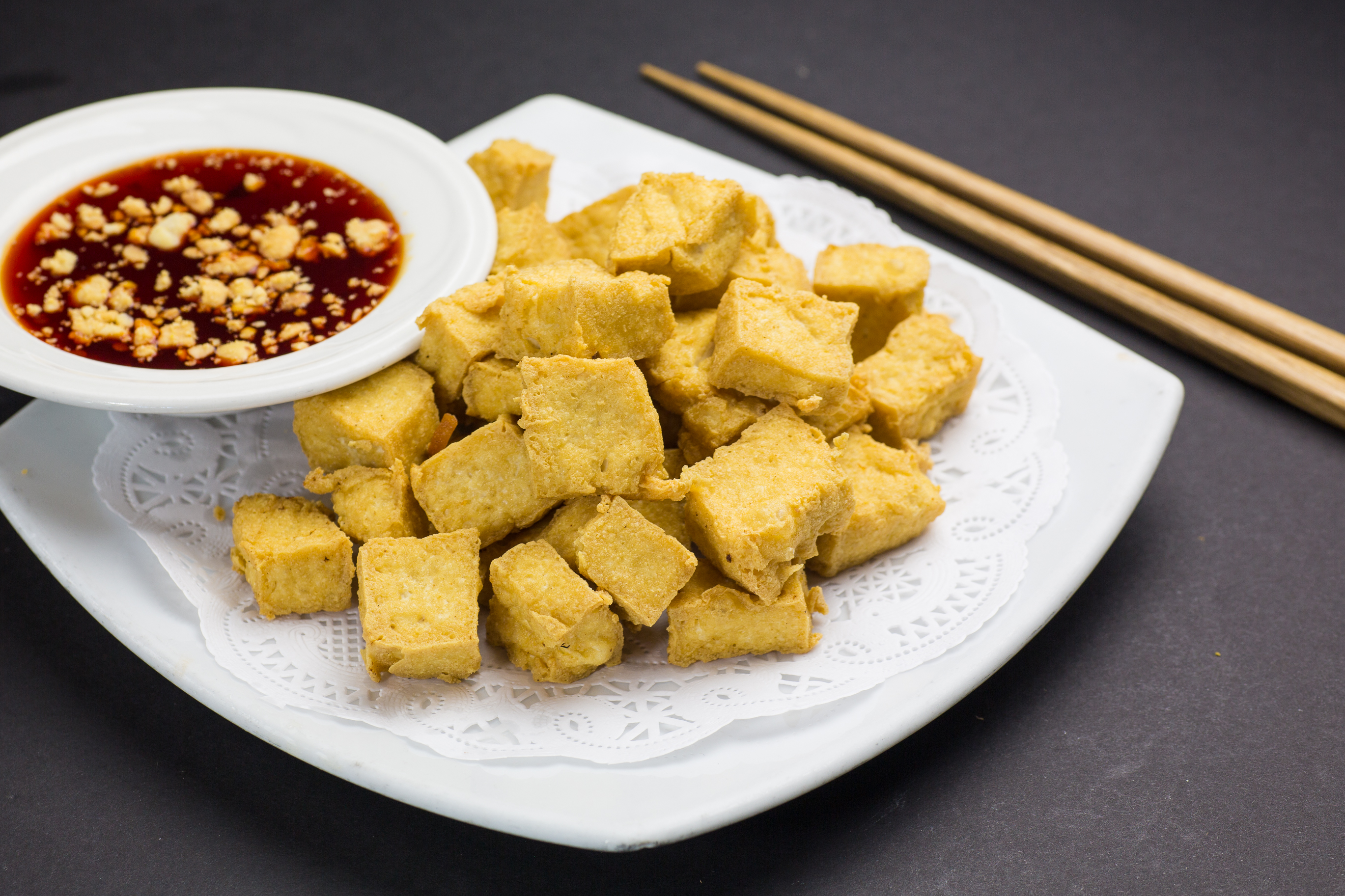 Order 1. Fried Tofu food online from Thai Dishes store, Santa Monica on bringmethat.com