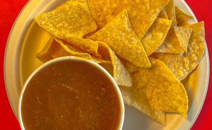 Order Chips And Salsa Personal 4 Oz food online from One Taco store, Austin on bringmethat.com