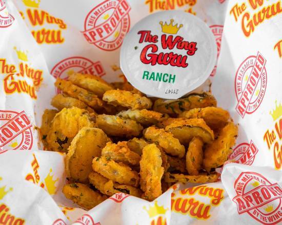 Order Small Fried Pickles food online from The Wing Guru store, Collierville on bringmethat.com