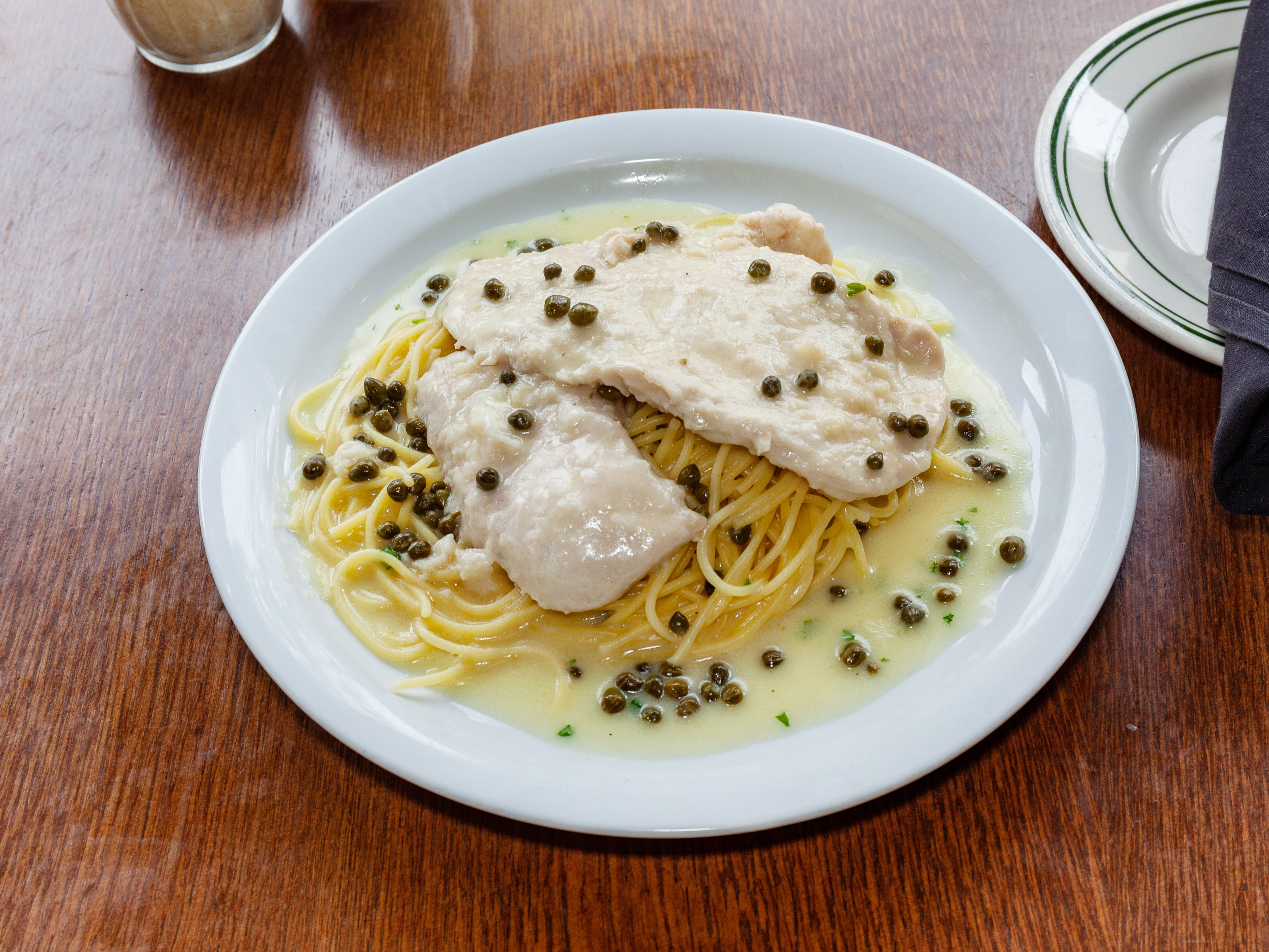 Order Chicken Piccata food online from D'amores Pizza store, Camarillo on bringmethat.com