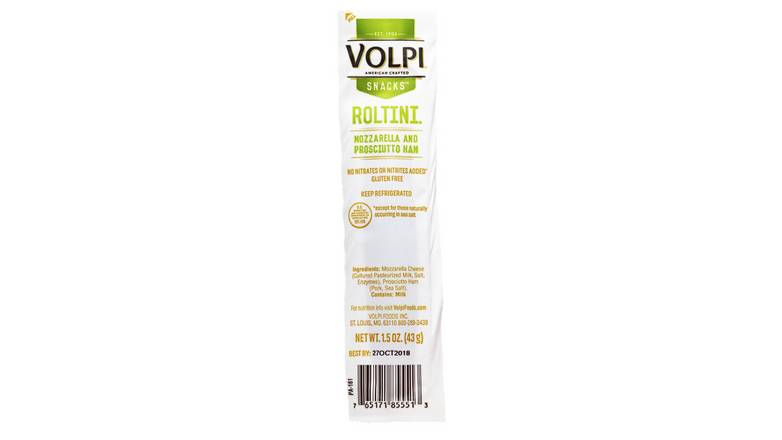 Order Volpi Roltini Mozzarella And Prosciutto food online from Trumbull Mobil store, Trumbull on bringmethat.com