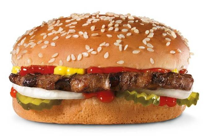 Order Big Hamburger food online from Carl Jr store, Merced on bringmethat.com