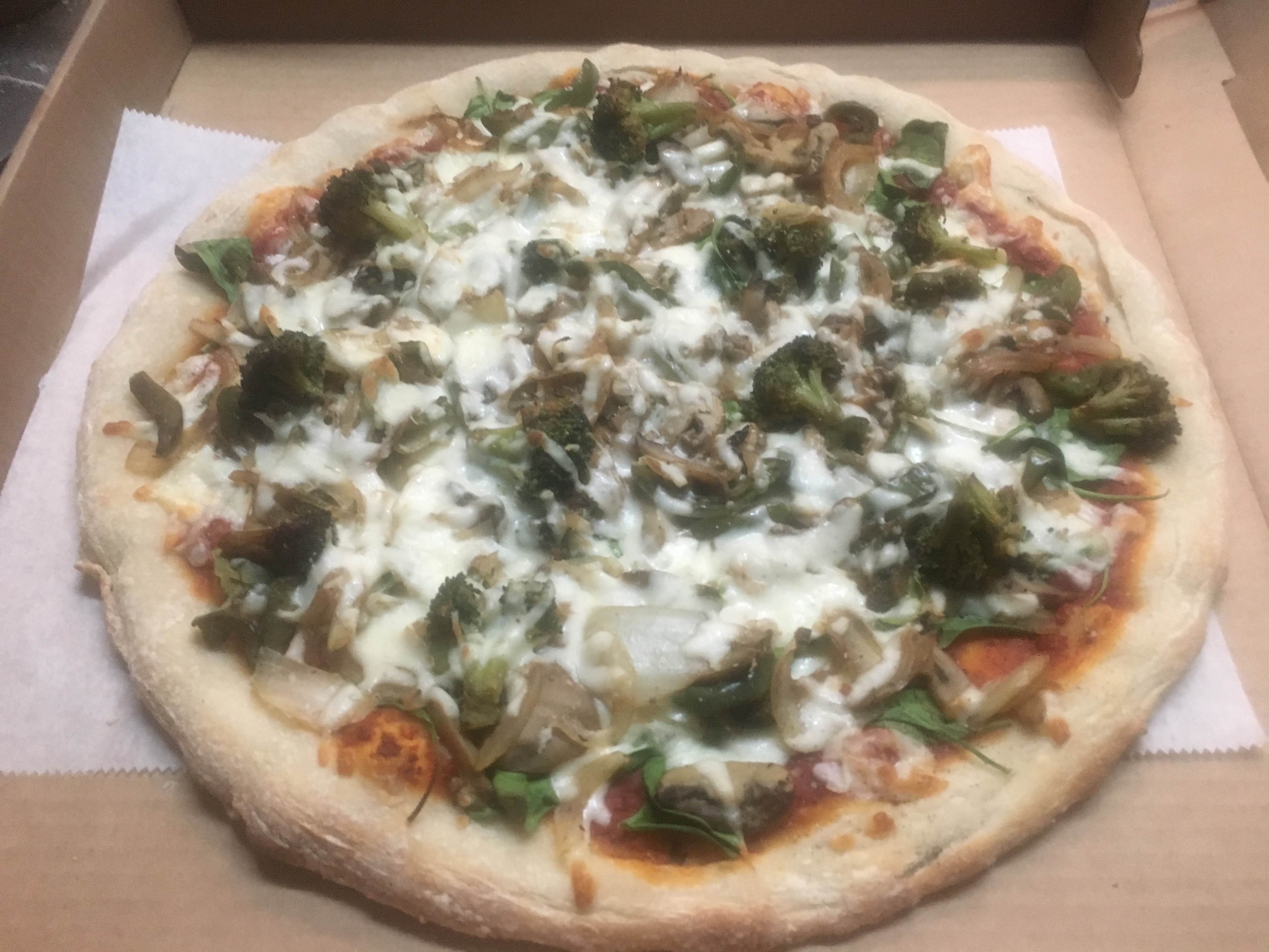 Order VEGETARIAN PIZZA food online from Tortas & Pizza El Sabor De Mi Tierra store, Philadelphia on bringmethat.com