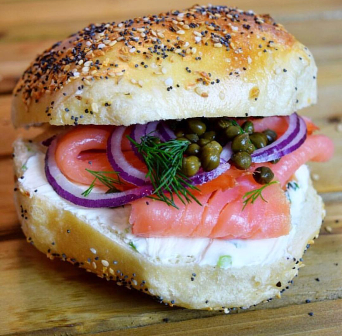 Order Lox n Loaded food online from Obagel-Riverwalk store, Basking Ridge on bringmethat.com