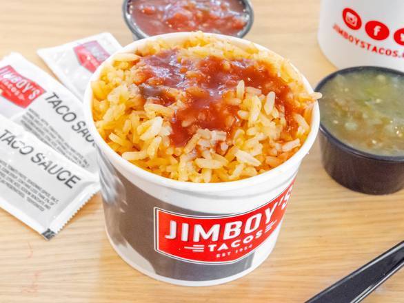 Order Spanish Rice food online from Jimboy'S Tacos store, PLACERVILLE on bringmethat.com