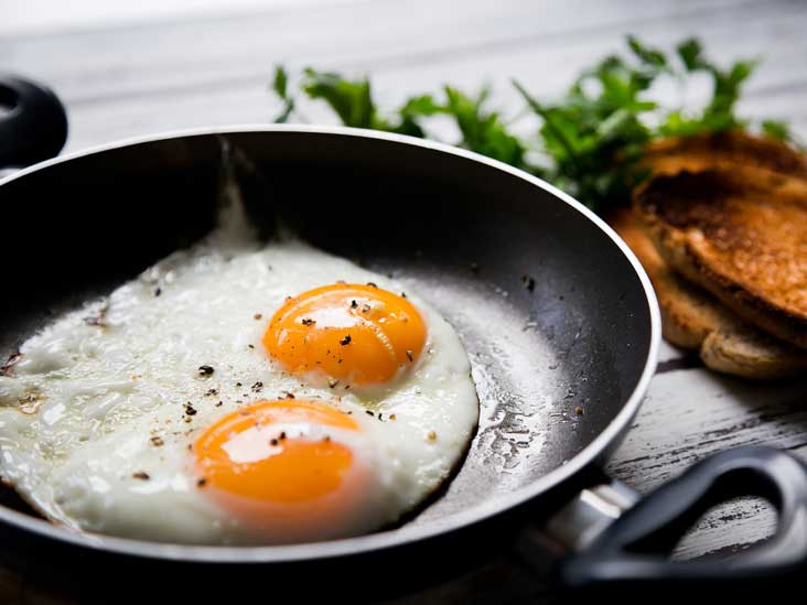 Order Fried Eggs food online from AkCafe store, Clifton on bringmethat.com