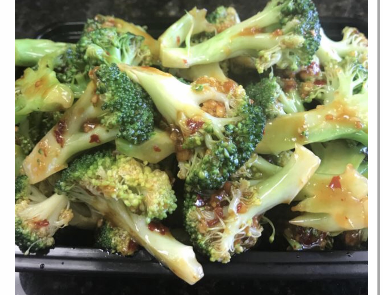 Order Broccoli with Garlic Sauce 鱼香芥兰 food online from China Star store, Blue Bell on bringmethat.com