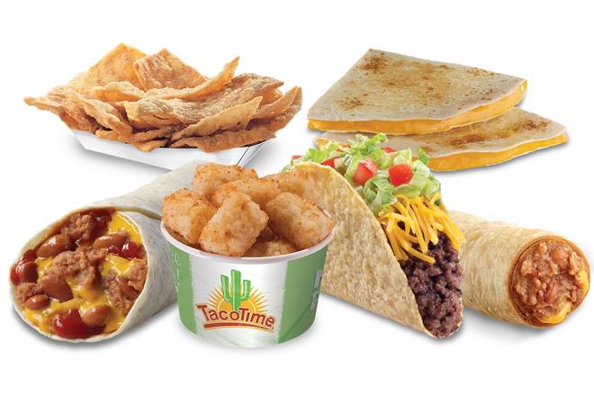 Order 4 For $7.95 food online from Tacotime store, Caldwell on bringmethat.com