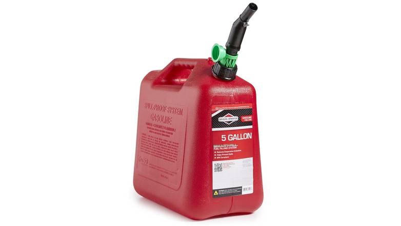 Order Briggs & Stratton 85053 5-Gallon Gas Can Auto Shut-Off food online from Route 7 Food Mart store, Norwalk on bringmethat.com