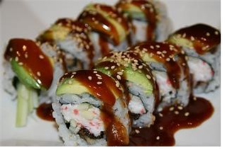 Order Caterpiller Roll food online from Yomama Sushi store, Camarillo on bringmethat.com