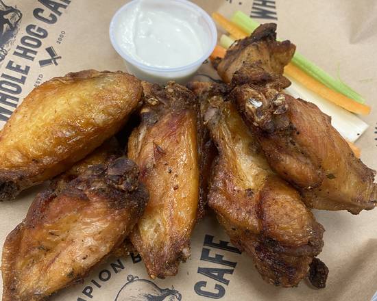 Order 10pcs Wings food online from Whole Hog Cafe store, Yonkers on bringmethat.com