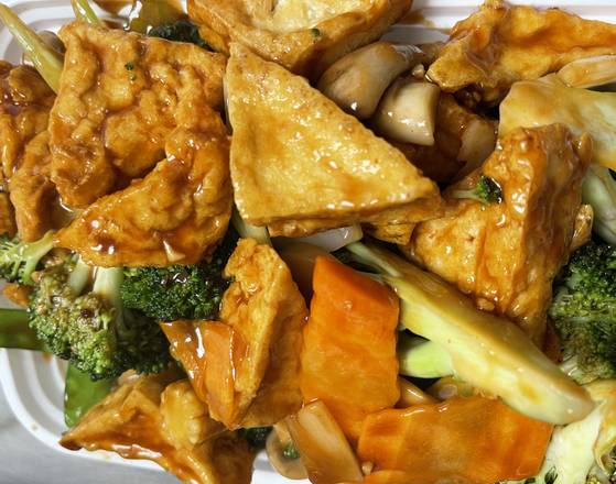 Order Bean Curd with Chinese Vegetables food online from Goodie's Sub Shop store, Waldorf on bringmethat.com