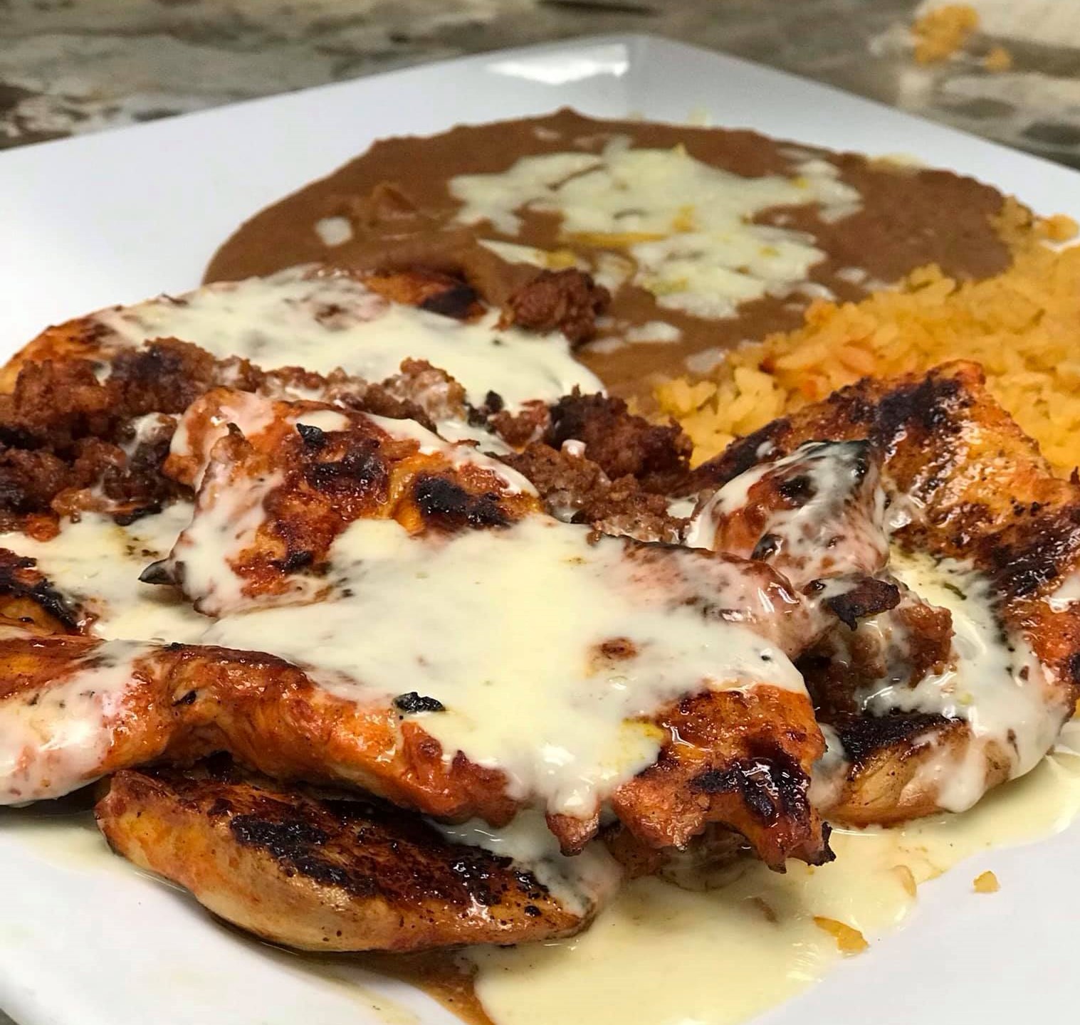 Order Choripollo food online from Don Ramon Mexican Restaurant store, Merrimack on bringmethat.com