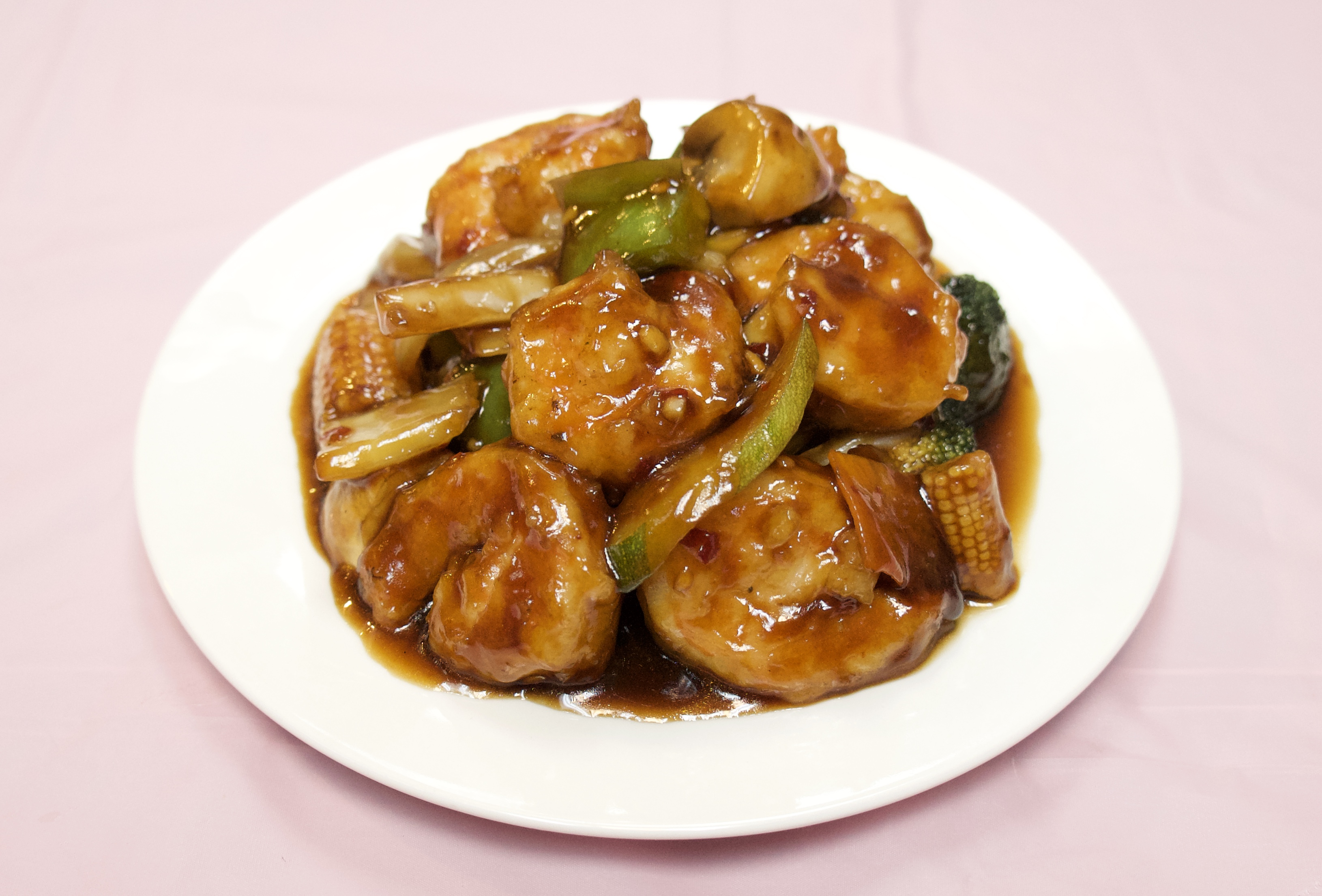 Order C15. Shrimp with Garlic Sauce (spicy) food online from Zhengs China Express store, Randallstown on bringmethat.com