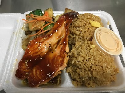 Order Hibachi Salmon food online from Chicot Hibachi Express store, Little Rock on bringmethat.com