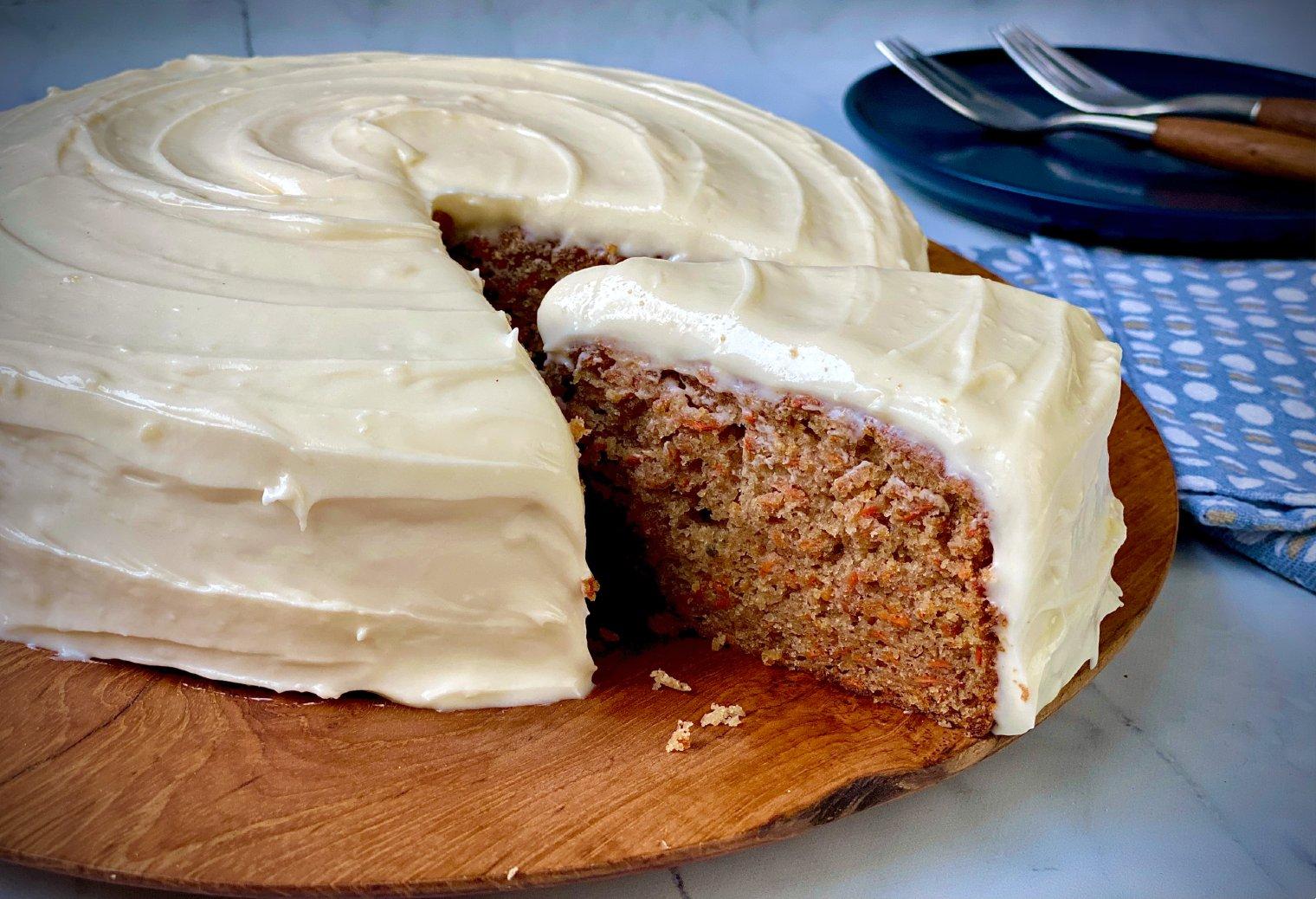 Order Carrot Cake food online from Kimo Kitchen store, Rockaway Beach on bringmethat.com