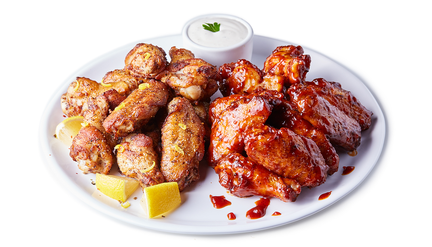 Order 24 Piece Wings food online from Pizza Guys store, Sacramento on bringmethat.com