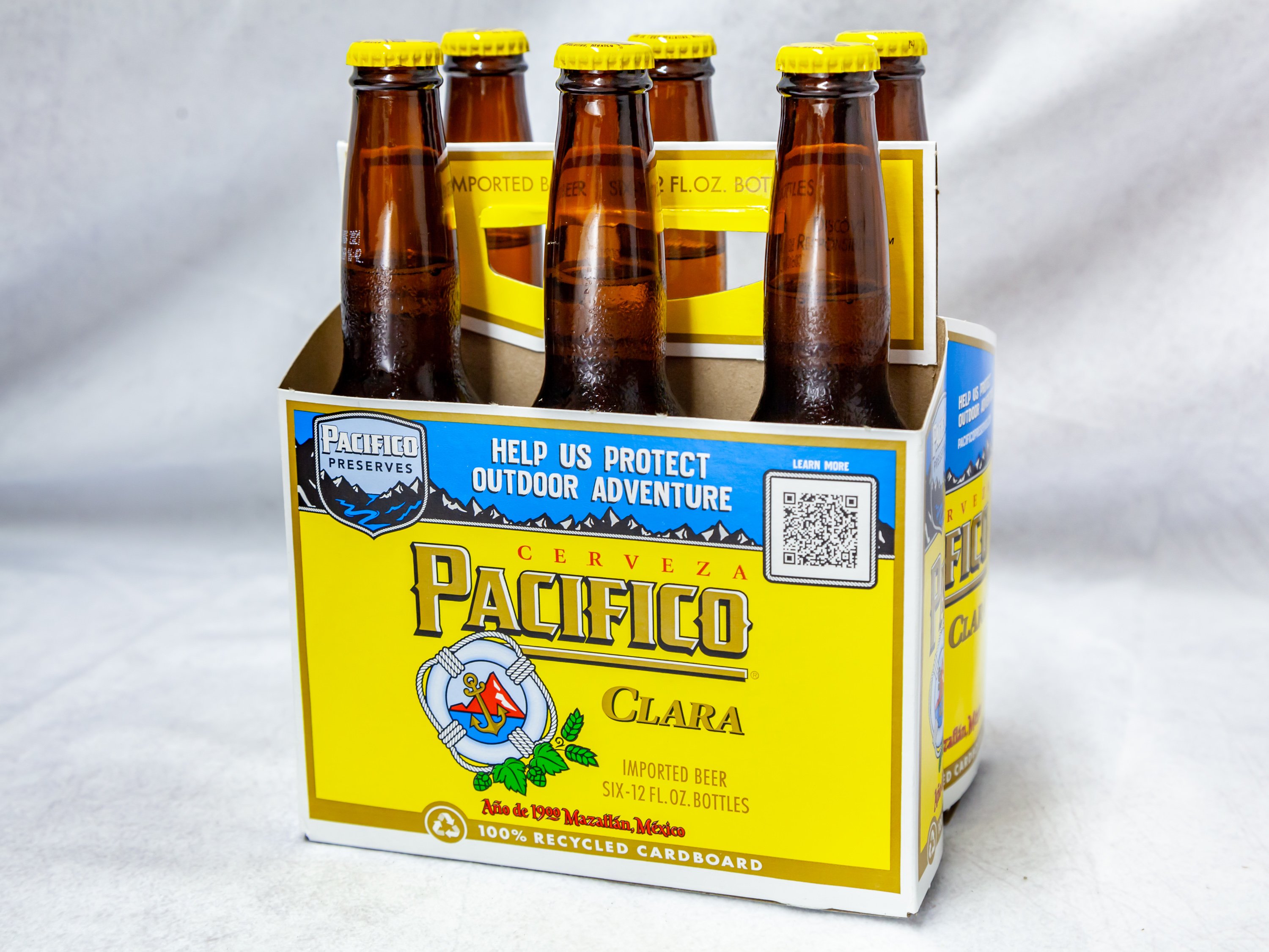 Order 6 Pack Bottle Pacifico Beer food online from Gallaghers Drive-In Liquor store, Oakland on bringmethat.com