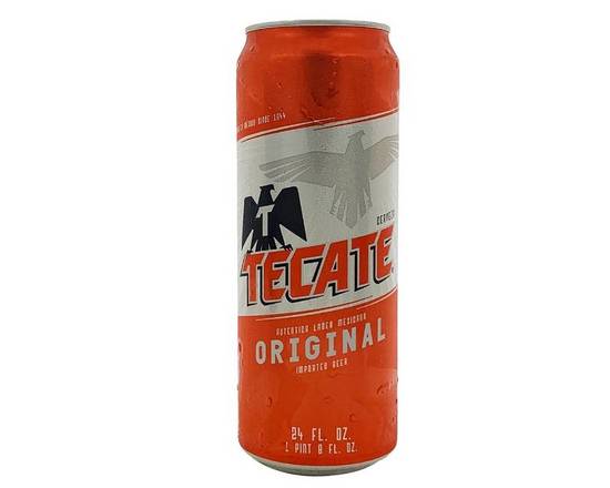 Order Tecate Beer Can - 24 Fl. Oz. food online from Windy City Liquor Market store, El Cajon on bringmethat.com