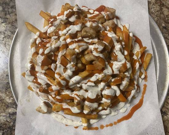 Order Chicken Buffalo Fries food online from Baja Giant Pizza store, San Diego on bringmethat.com