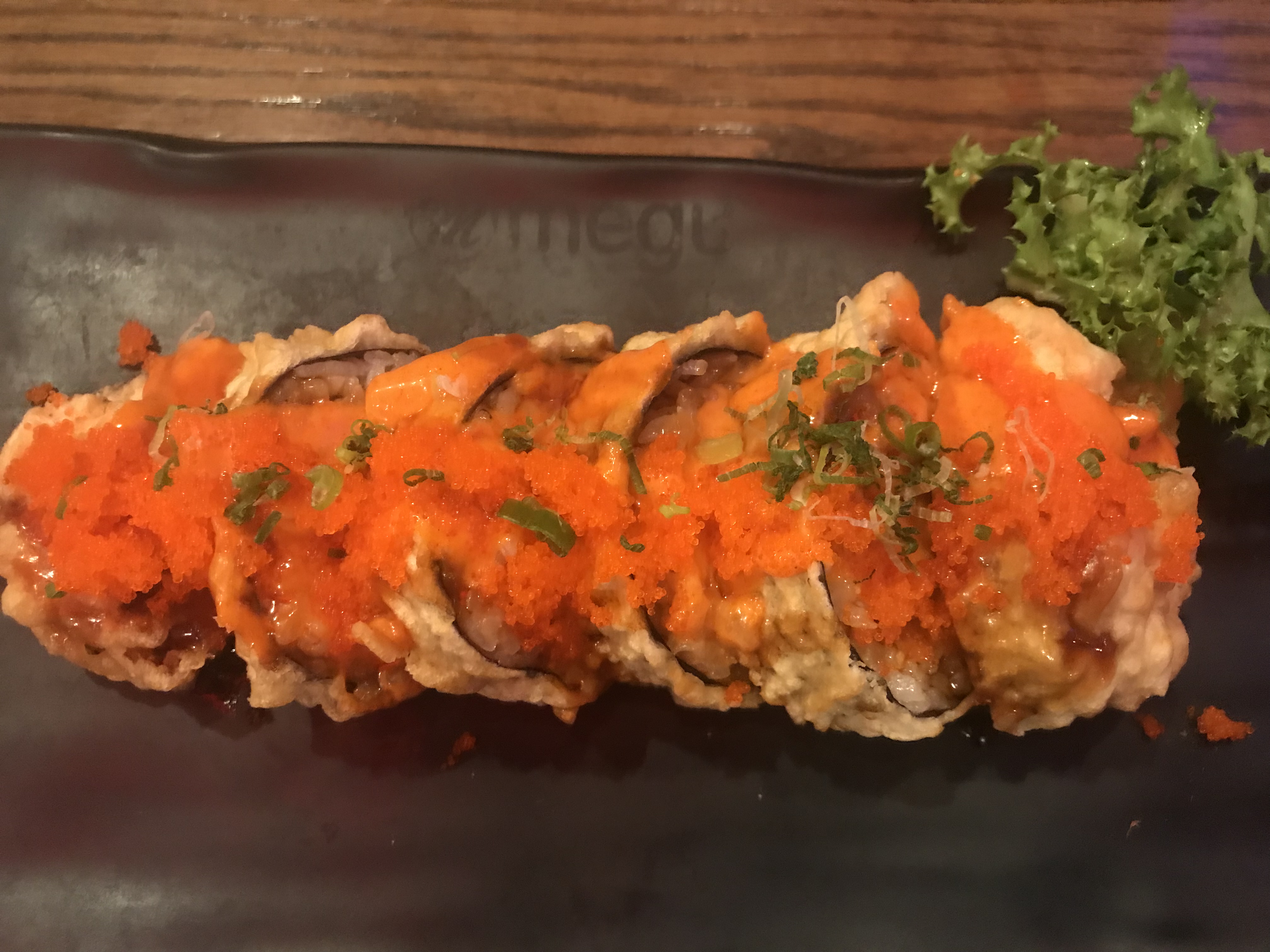 Order 11. Godzilla Roll food online from Megu Sushi store, Ventnor City on bringmethat.com