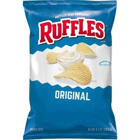 Order Ruffles Big Bag Original food online from IV Deli Mart store, Goleta on bringmethat.com