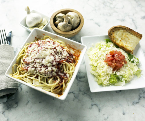 Order Spaghetti food online from Fat Cat Pizza store, Lancaster on bringmethat.com
