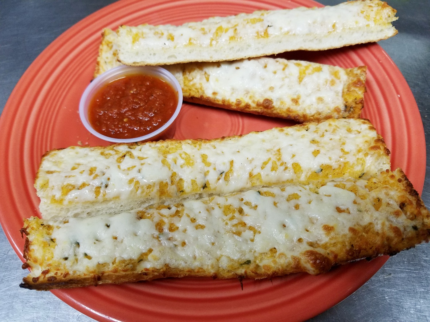 Order Garlic Cheese Bread food online from Numero Uno Pizza store, Lawndale on bringmethat.com