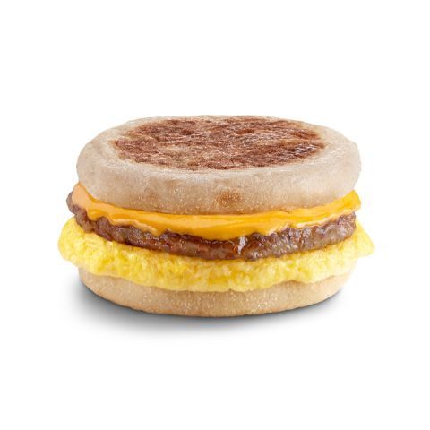 Order English Muffin with Sausage, Egg and Cheese food online from 7-Eleven store, Lavon on bringmethat.com