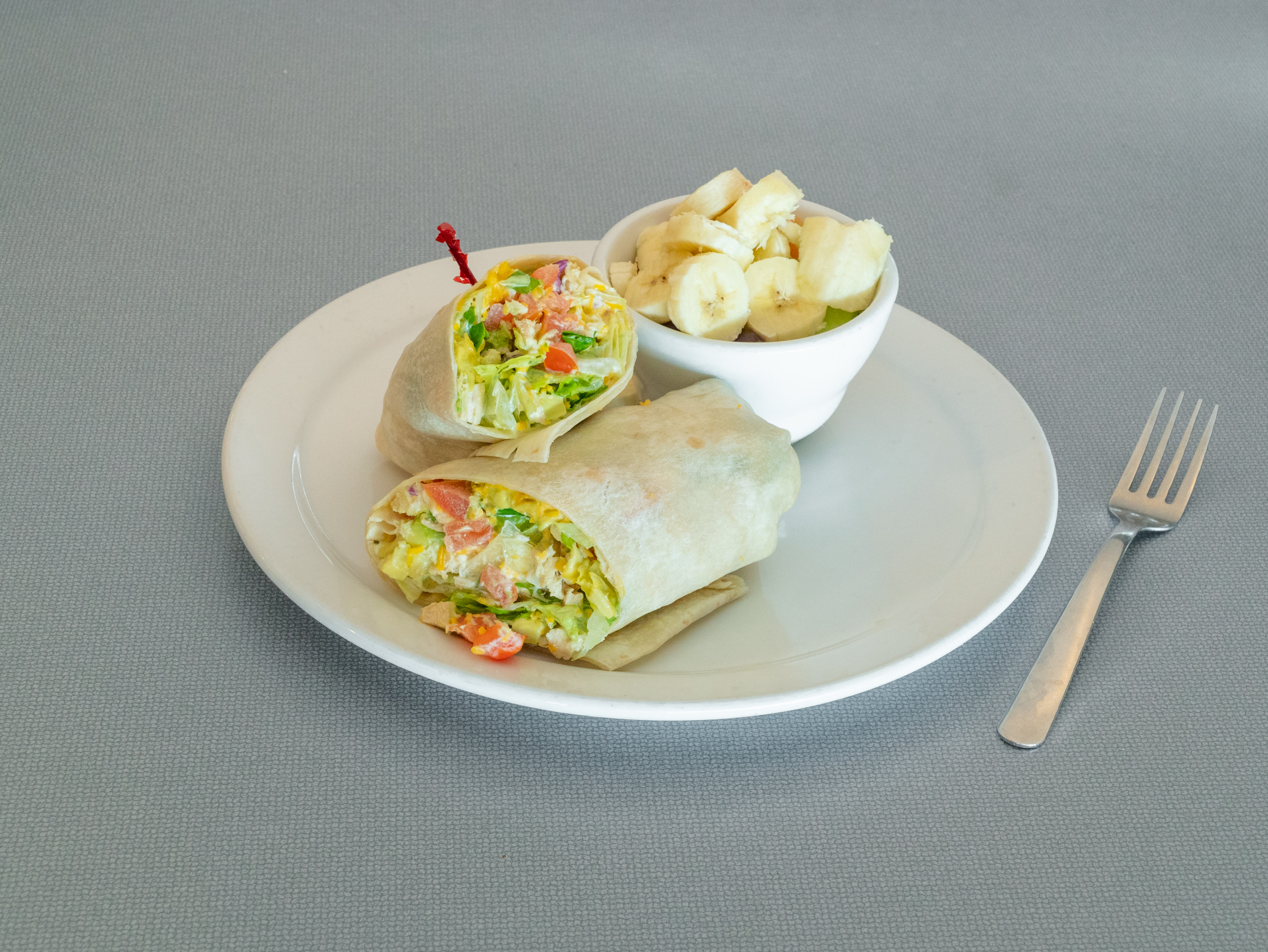 Order Ranch Chicken Wrap Sandwich food online from Waffle Shop store, Jackson on bringmethat.com