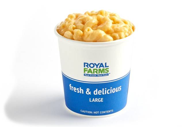 Order Large Mac and Cheese food online from Royal Farms store, Littlestown on bringmethat.com