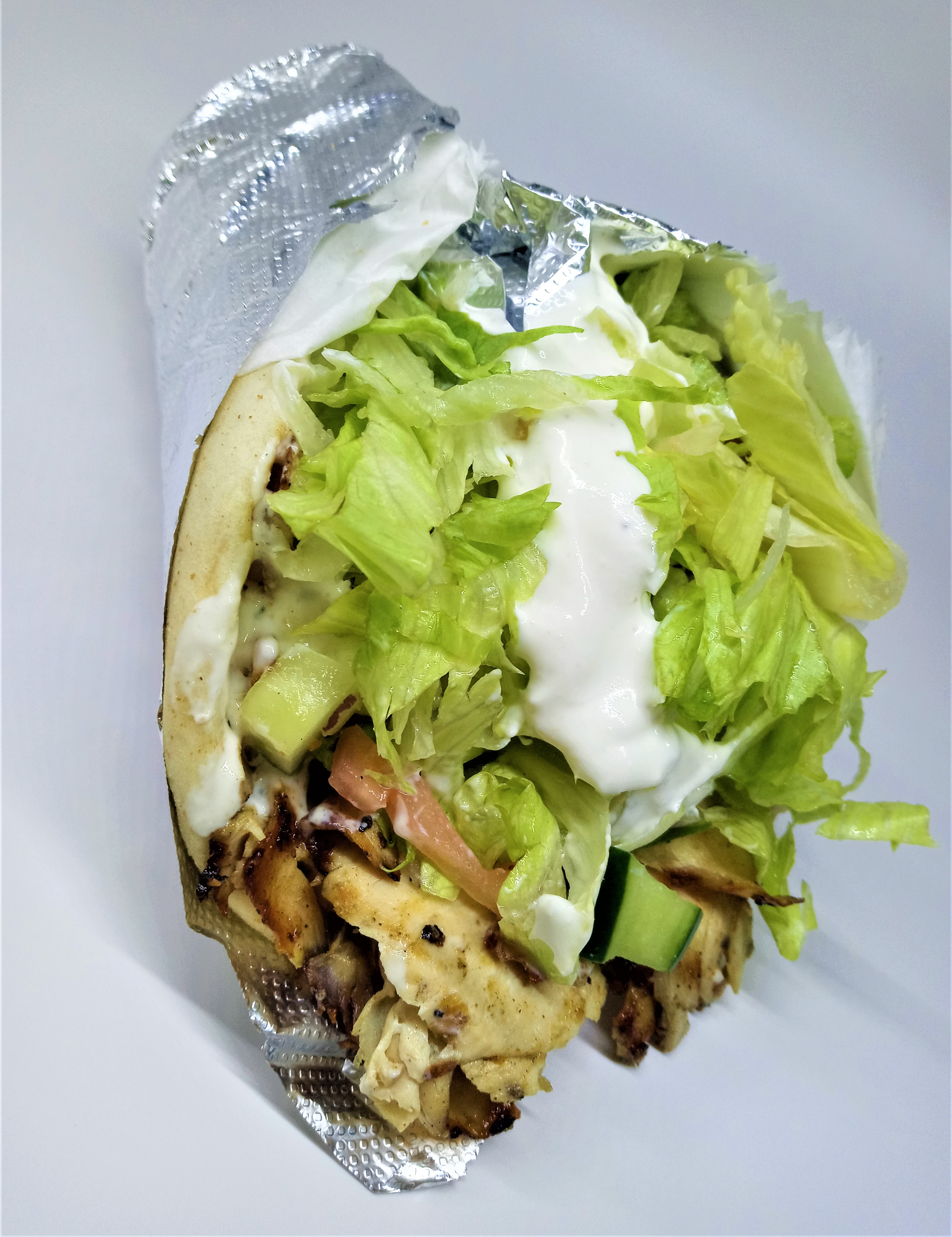 Order CHICKEN GYRO food online from Wholesome Factory store, New York on bringmethat.com